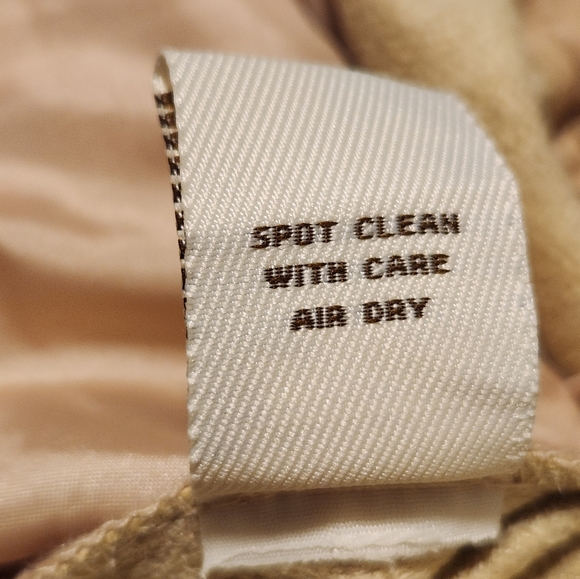 Vintage Havana Faux Soft Leather Elastic Waist Jogger  Medium Camel - Picture 7 of 11